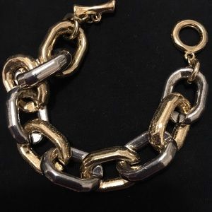 Jewelry - Gold and metal chain bracelet Jewelry - Gold and metal chain bracelet